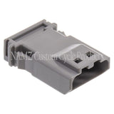 NAMZ JAE MX-1900 4-Position Male Gray Pin Housing (HD 69201180)