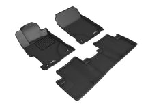 Load image into Gallery viewer, 3D MAXpider 2013-2020 Acura ILX Kagu 1st &amp; 2nd Row Floormats - Black