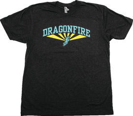 DragonFire Racing Dfr Az Tee Teal/Hi-Vis Md