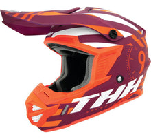 Load image into Gallery viewer, THH Helmets T730X Twister Purple/Orange Youth - Small