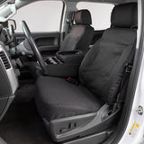 Covercraft 99-02 Ford Std Polycotton SeatSaver Custom Front Row Seat Covers - Charcoal