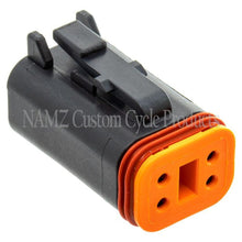 Load image into Gallery viewer, NAMZ Deutsch DT Series 4-Wire Plug &amp; Wedgelock - Black (HD 72114-94BK)