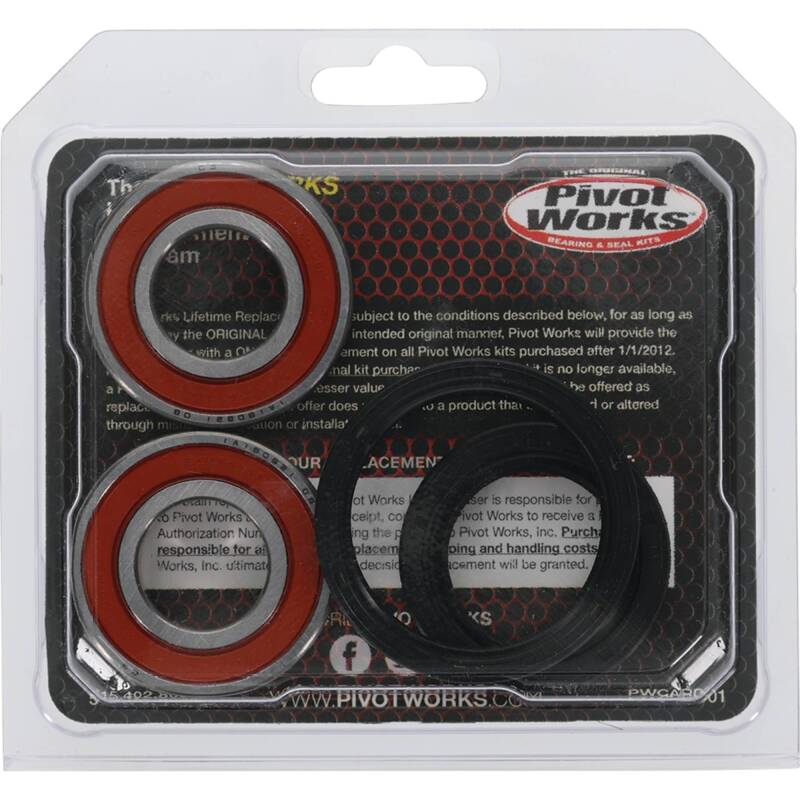 Pivot Works Honda Wheel Bearing Kit Premium Bearings