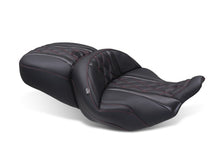 Load image into Gallery viewer, Mustang 23-25 Harley CVO Road Glide (ST) Super Touring Standard Reach One-Piece, 2 UP Black