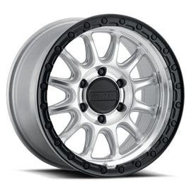 Raceline 960MB Alpha 18x8.5in / 5X150 BP / 35mm Offset / 110.5mm Bore - Machined w/Black Ring
