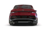 Rally Armor 24-25 Hyundai Elantra Black Mud Flap Metallic Black Logo