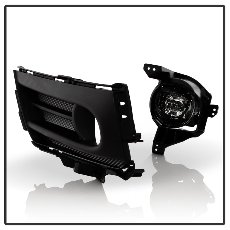 Spyder 20-22 Honda CRV (Excl Hybrid) OEM Full LED Fog Lights w/Switch - Clear (FL-HCRV20-LED-C)