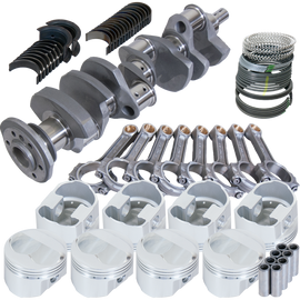 Eagle Chevy 350 3.750in Crank 5.700in I-Beam Rods Srp 7cc Dome 4.030in Pistons Rotating Assembly