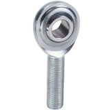 QA1 C Series 2-Pc Rod End - Male/Left Hand - .4375in Bore x 1/2-20 - Carbon Steel w/PTFE