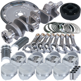 Eagle Ford 302 3.000in Crank 5.090in I-Beam Rod 4.030in Piston Damper/157 Tooth FP Balanced Assembly
