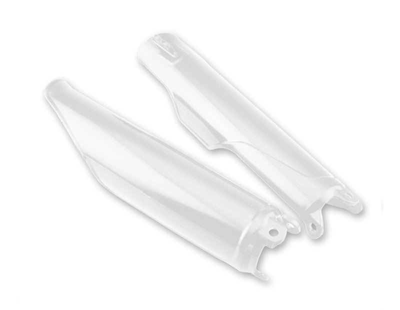 Cycra 02-18 Honda CR125R-450RX Fork Guards - White