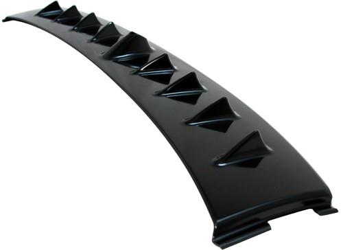 BLOX Racing Mitsubishi Evolution VIII IX Vortex Generator - ABS Black - GTR Auto