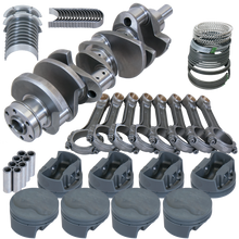 Load image into Gallery viewer, Eagle Ford 351W 4.000in Crank 6.250in I-Beam Rods -6.6cc Flat Top 4.060in Pistons Rotating Assembly