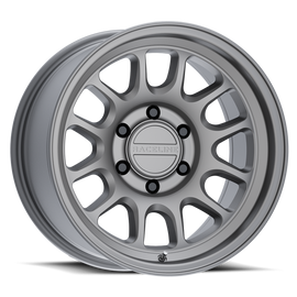 Raceline 958T Rogue 18x9in / 5X127 BP / 18mm Offset / 78.1mm Bore - Matte Titanium