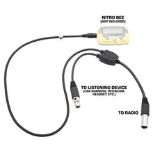 Load image into Gallery viewer, Rugged Radios Adapter for Scanner to 5-pin Car Harness Headset or Intercom