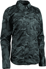 Load image into Gallery viewer, Speed and Strength Speed Society Armored Moto Shirt Womens Camouflage - Medium