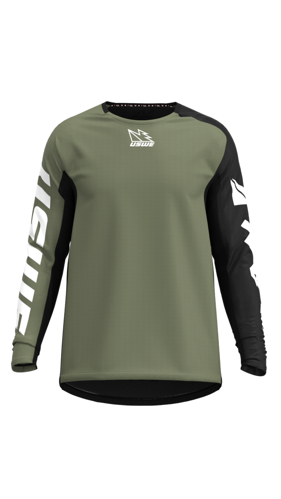 USWE Kalk Off-Road Jersey Olive Green - 2XL