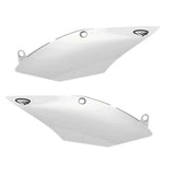 Cycra 17-21 Honda CRF250R-450RX Side Number Panels - White