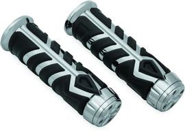 Kuryakyn Spear Grips For 7/8in Universal Indian Chrome