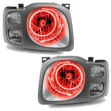 Load image into Gallery viewer, Oracle Lighting 02-04 Nissan Xterra SE Pre-Assembled LED Halo Headlights -Red SEE WARRANTY