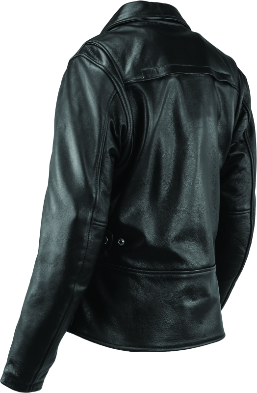 Kuryakyn Leather By River Road Ironclad Classic Leather Jacket Black Womens - Small