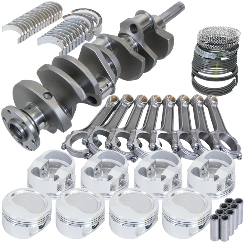 Eagle Ford FE 4.250in Crank 6.700in I-Beam Rods -21cc Inv Dome 4.155in Pistons Rotating Assembly