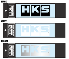 Load image into Gallery viewer, HKS LOGO Sticker W135 WHITE