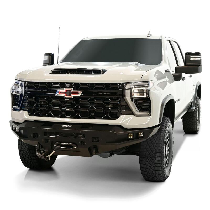 Westin 2024+ Chevrolet Silverado 2500/3500 Pro-Series Front Bumper - Textured Black