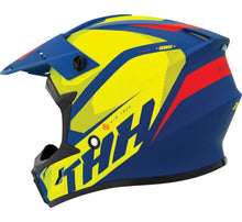 Load image into Gallery viewer, THH Helmets T710XR Airtech Blue/Yellow - XS