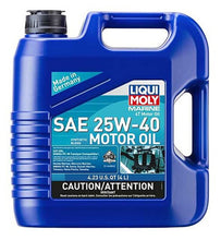 Load image into Gallery viewer, LIQUI MOLY 4L Marine 4T Motor Oil 25W40