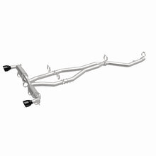 Load image into Gallery viewer, MagnaFlow 2020+ Toyota Supra SPEQ Series Cat-Back Performance Exhaust System w/ Black Chrome Tips
