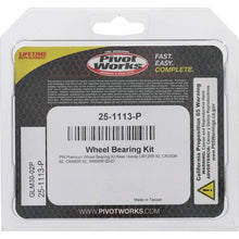 Load image into Gallery viewer, Pivot Works Honda Wheel Bearing Kit Premium Bearings