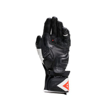Load image into Gallery viewer, Dainese Fiero Metal Gloves Black/White/Red-Fluorescent - Large