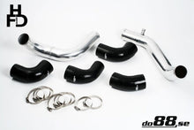 Load image into Gallery viewer, do88 Volvo 7/940 Turbo Center Connection Pipe Kit Black Hoses standard TB