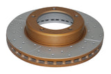 DBA 98-05 Lexus LX470 / 98+ Toyota LandRunner 100 Series Front Drilled & Slotted Street Series Rotor
