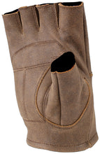Load image into Gallery viewer, River Road Buster Vintage Shorty Gloves Black - XL
