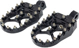 Bikers Choice Male Mount BMX Style Black Footpegs Pr