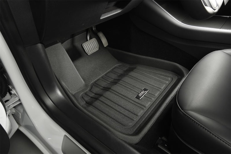 3D MAXpider 21-23 Polestar 2 Elitect 1st & 2nd Row Floormats - Black