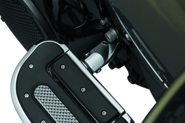 Kuryakyn Non-Pivot Splined Peg Adapter Harley-Davidson Models Chrome