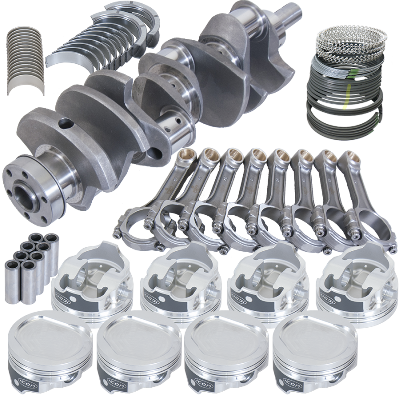 Eagle Ford 351C 3.850in Crank 6.000in I-Beam Rods -20cc 4.030in Pistons Rotating Assembly