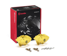 Load image into Gallery viewer, Brembo OE BMW 16-21 M2/17-18 M3/17-20 M4 Hydraulic Rear X-Style Brake Calipers - Yellow