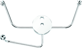 Twin Power Stainless Junction Block Male AN3 Wide Glide Custom