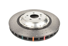 Load image into Gallery viewer, DBA 16-21 Mercedes-Benz C63 S AMG 5000 Series Drilled &amp; Dimpled Front Brake Rotor w/Anodized Hat