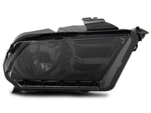 Load image into Gallery viewer, Raxiom 10-12 Ford Mustang Axial Series OEM Style Rep Headlights- Chrome Housing- Smoked Lens