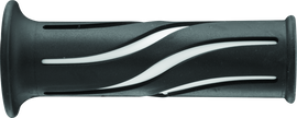 BikeMaster 7/8in Wave Grips - Black/White