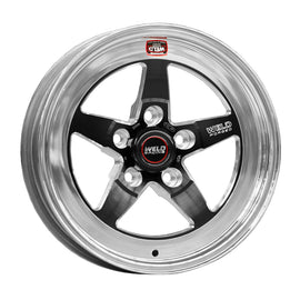 Weld S71 RT-S 15x14.275 / 5X4.75 BP / 6.5in BS Black Wheel (Low Pad) - Non-Beadlock