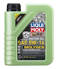 Load image into Gallery viewer, LIQUI MOLY 1L Molygen New Generation Motor Oil SAE 0W16