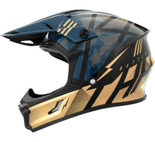 Load image into Gallery viewer, THH Helmets T710XR Battle Blue/Gold Youth - Large