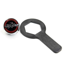 Load image into Gallery viewer, Race Star Pro Forged Spindle Mount Cap (Push Through Style) Chrome - Single