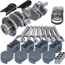 Load image into Gallery viewer, Eagle Chevy LS3 4.000in Crank 24 Tth Reluctor 6.125in H-Beam -14cc 4.065in Pistons Rotating Assembly